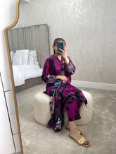 Load image into Gallery viewer, Summer Lawn Suit Purple (Immediate Dispatch)