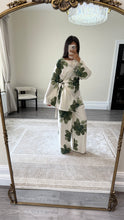 Load image into Gallery viewer, New floral coord set with side tie detailing and wide leg trouser