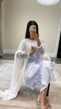 Load image into Gallery viewer, Chikankari 3 piece suit with crinkle duppata