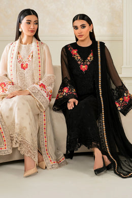 EMBROIDERED CHIFFON PR-1145