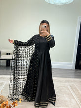 Load image into Gallery viewer, Mirror work duppata suits Asian party wear