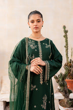 Load image into Gallery viewer, Palm Green 3Pc - Embroidered Karandi Dress (2-5 weeks delivery)