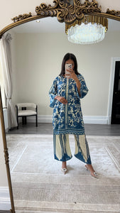 Summer printed lawn 2 piece set
