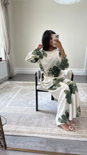 Load image into Gallery viewer, New floral coord set with side tie detailing and wide leg trouser