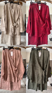 Women’s New Side Tie Sets - Comfortable Womenswear with Stylish Tie Detailing