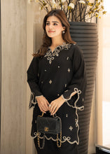 Load image into Gallery viewer, Coal Black Embroidered Lawn (2-4 weeks delivery)