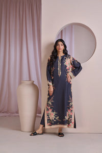 Black Rose Kaftan 2 piece (2-4 weeks delivery)