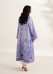 Lavender Printed Embroidered Shirt (2-4 weeks delivery)
