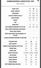 Load image into Gallery viewer, EMBROIDERED LAWN RTW-1192 (2-4 weeks delivery)