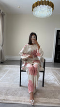 Load image into Gallery viewer, New floral coord set with side tie detailing and wide leg trouser
