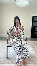 Load image into Gallery viewer, Poly cotton printed 2 piece coord with shirt and trouser.