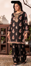 Load image into Gallery viewer, Design 3 dhanak Embroidered coord with farshi shalwar