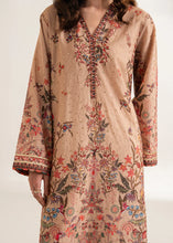 Load image into Gallery viewer, Beige Printed Embroidered Shirt (2-4 weeks delivery)