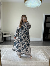 Load image into Gallery viewer, New blue crystal lawn collection 2 piece lawn long shirt with trouser