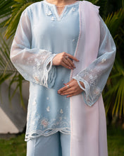 Load image into Gallery viewer, Sky Blue Festive Pret (3-5 weeks delivery)