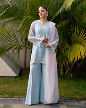 Load image into Gallery viewer, Sky Blue Festive Pret (3-5 weeks delivery)