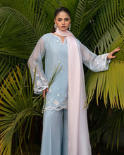 Load image into Gallery viewer, Sky Blue Festive Pret (3-5 weeks delivery)