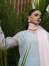 Load image into Gallery viewer, Sky Blue Festive Pret (3-5 weeks delivery)