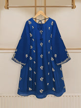 Load image into Gallery viewer, 3 PIECE - PURE RAW SILK EMBROIDERED SUIT S109741