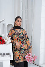 Load image into Gallery viewer, Embroidered gota work armani silk shirt and silk trouser.