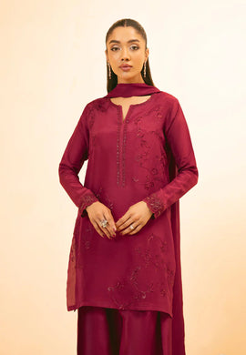 Maroon Farshi set (2-4 weeks delivery)