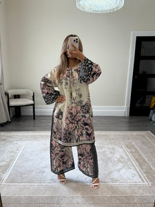 Summer printed lawn 2 piece set