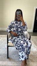 Load image into Gallery viewer, Poly cotton printed 2 piece coord with shirt and trouser.