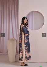 Load image into Gallery viewer, Black Rose Kaftan 2 piece (2-4 weeks delivery)