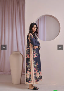 Black Rose Kaftan 2 piece (2-4 weeks delivery)