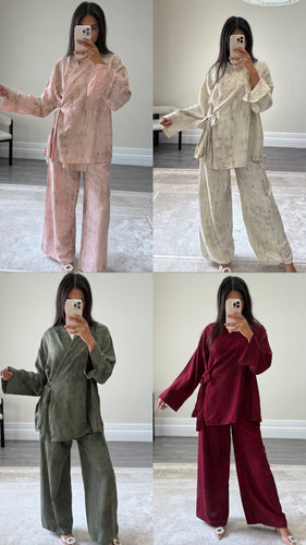 Women’s New Side Tie Sets - Comfortable Womenswear with Stylish Tie Detailing