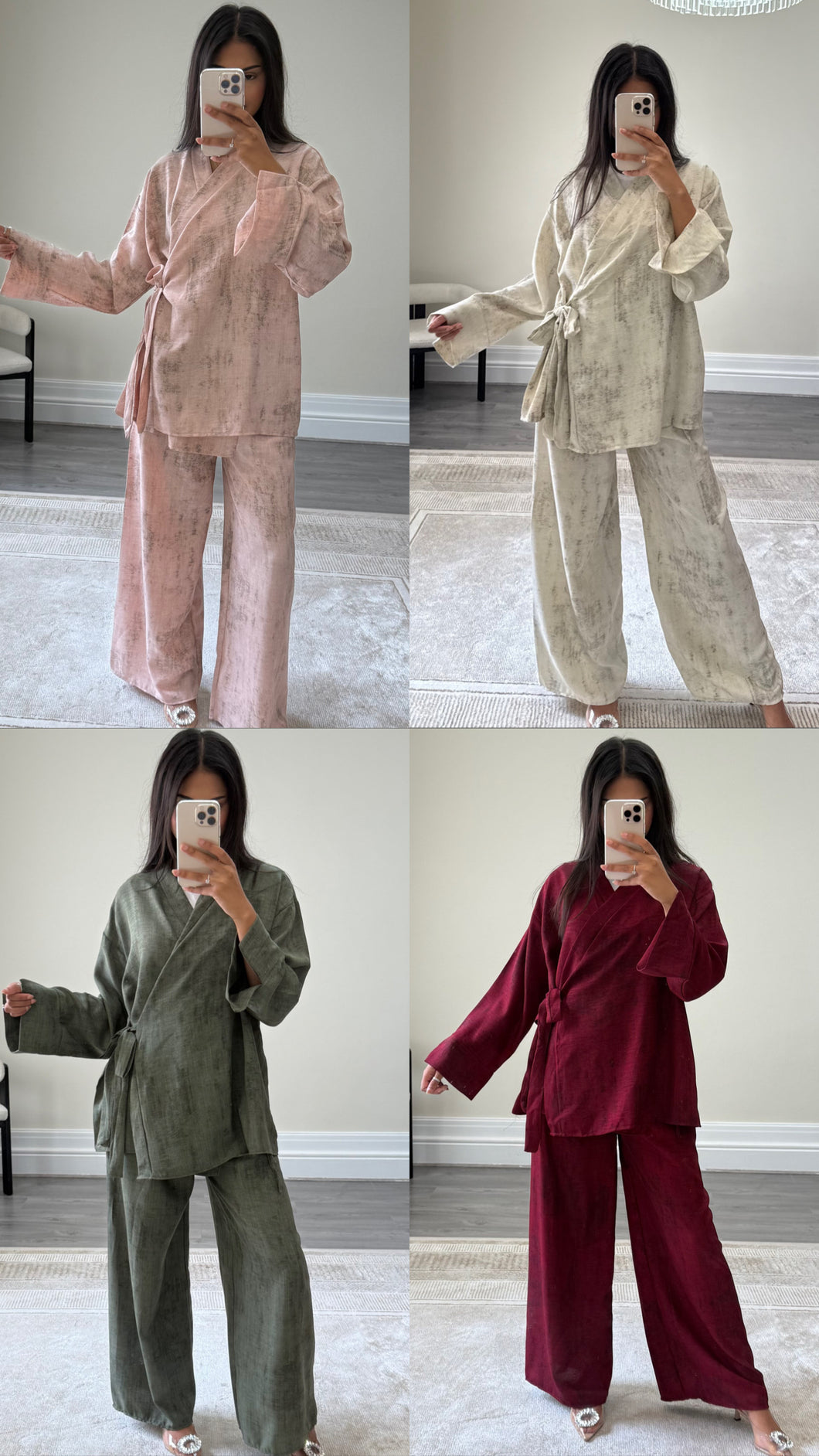 Women’s New Side Tie Sets - Comfortable Womenswear with Stylish Tie Detailing