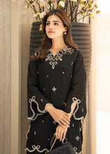 Load image into Gallery viewer, Coal Black Embroidered Lawn (2-4 weeks delivery)
