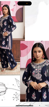 Load image into Gallery viewer, Design 3 dhanak Embroidered coord with farshi shalwar