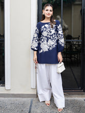 Load image into Gallery viewer, Embroidered lawn silk (2-4 weeks delivery)