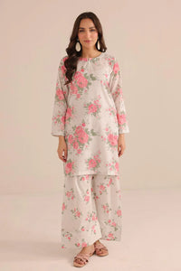2PC Printed Basic suit with shirt and trouser Asian clothing