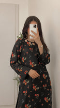 Load image into Gallery viewer, Baroque inspired Co-ord Black (Immediate Dispatch)