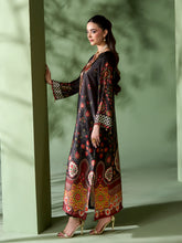 Load image into Gallery viewer, EA-87 black kaftan (2-4 weeks delivery)