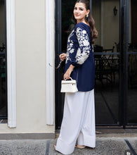 Load image into Gallery viewer, Embroidered lawn silk (2-4 weeks delivery)