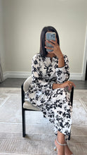 Load image into Gallery viewer, Poly cotton printed 2 piece coord with shirt and trouser.