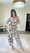 Load image into Gallery viewer, Poly cotton printed 2 piece coord with shirt and trouser.