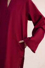 Load image into Gallery viewer, 2PC Embroidered Khaddar MSK 05 – Maroon (2-4 weeks delivery)