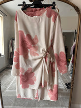 Load image into Gallery viewer, New floral coord set with side tie detailing and wide leg trouser