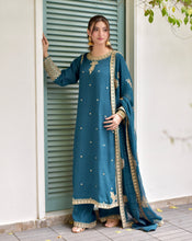 Load image into Gallery viewer, Nataliyah Set Stitched 3 pc (3-4 Weeks Delivery)