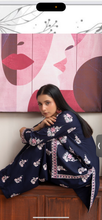 Load image into Gallery viewer, Design 3 dhanak Embroidered coord with farshi shalwar