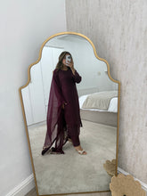 Load image into Gallery viewer, Azure Inspired plum Serene 3 piece suit (Immediate Dispatch)