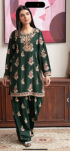 Load image into Gallery viewer, Design 3 dhanak Embroidered coord with farshi shalwar