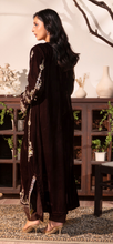Load image into Gallery viewer, Design 3 Velvet Embroidered coord with plazzo trouser