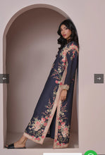 Load image into Gallery viewer, Black Rose Kaftan 2 piece (2-4 weeks delivery)