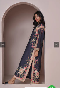 Black Rose Kaftan 2 piece (2-4 weeks delivery)