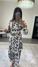 Load image into Gallery viewer, Poly cotton printed 2 piece coord with shirt and trouser.